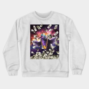 Bling Money Sloth Thug Crewneck Sweatshirt